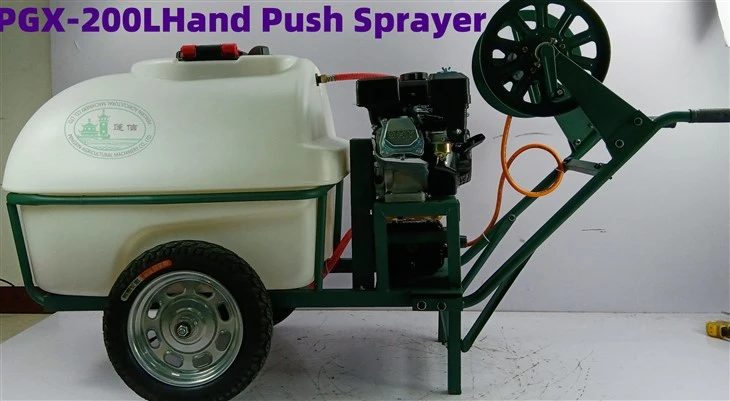 200L Hand Push Sprayer With White Tank